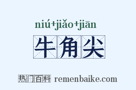 牛角尖是什么意思的图片